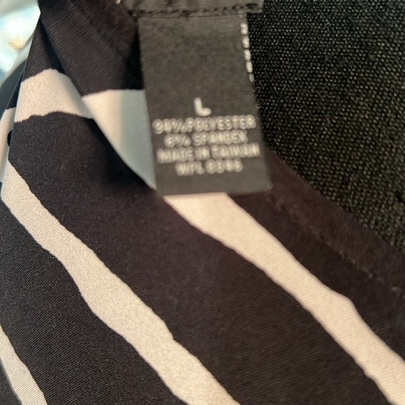 I.N.C. INTERNATIONAL CONCEPTS black and white zebra maxi dress simply gorgeous - Picture 10 of 11